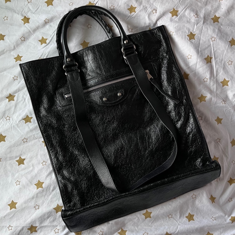 *EXTRA LOW PRICE* Mens BALENCIAGA Arena North South Tote Black *UNUSED*